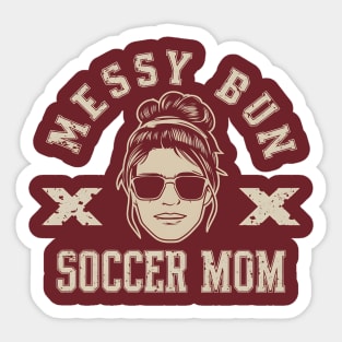 Messy Bun Sticker